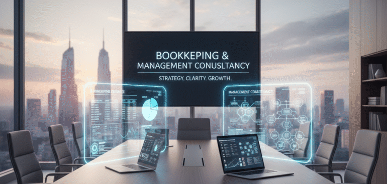 Balancing Books, Building Businesses: The Role of Bookkeeping and Management Consulting