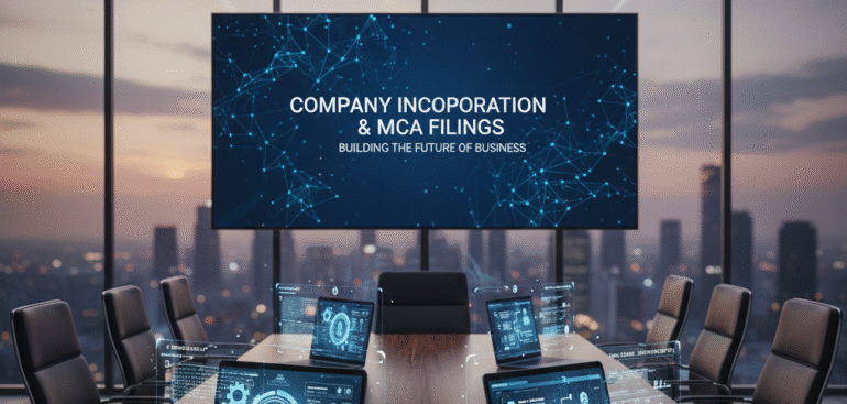Building Legally Strong Foundations: The Importance of Company Incorporation and MCA Filings