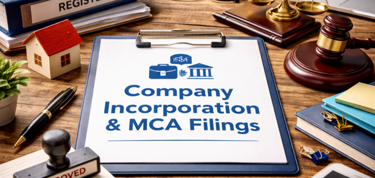 Company Incorporation & MCA Filings in India: Complete Legal Guide for Businesses