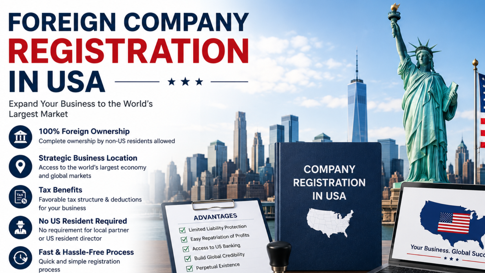 foreign company registration in usa